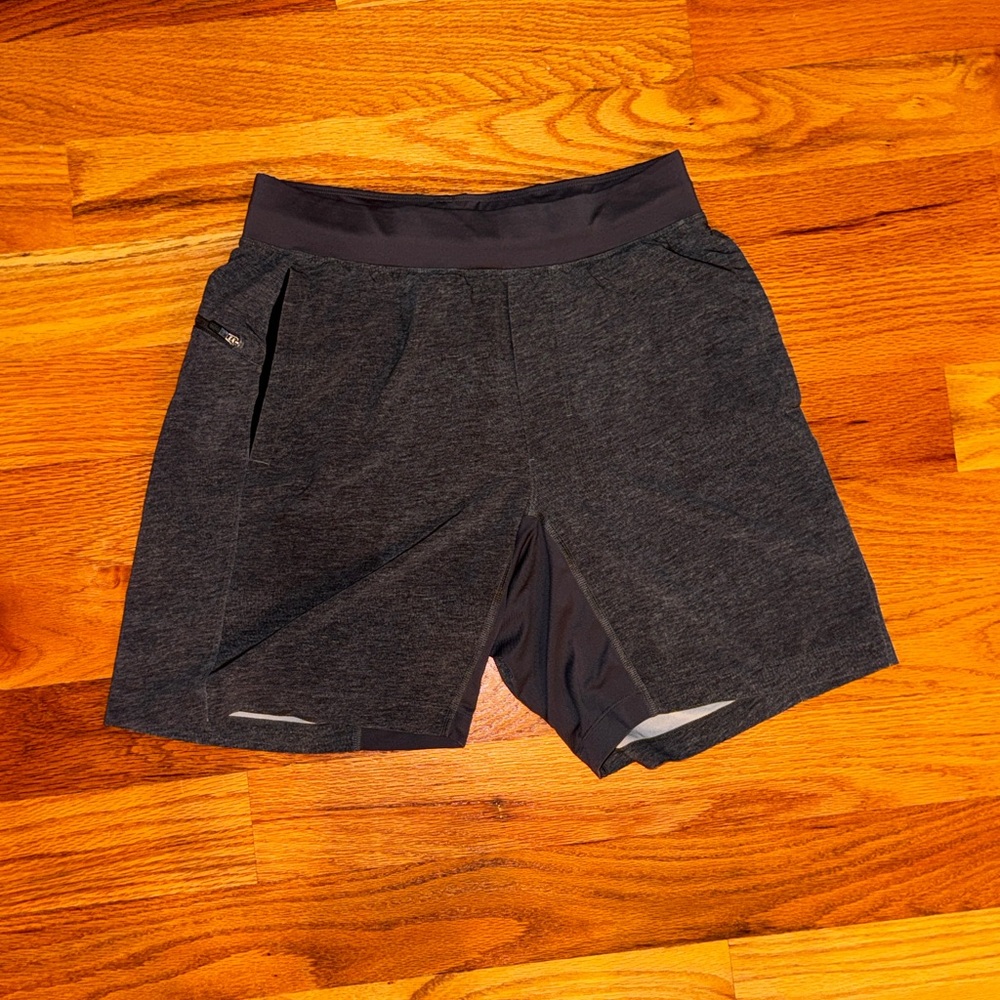 Men's grey Lululemon Athletic Shorts